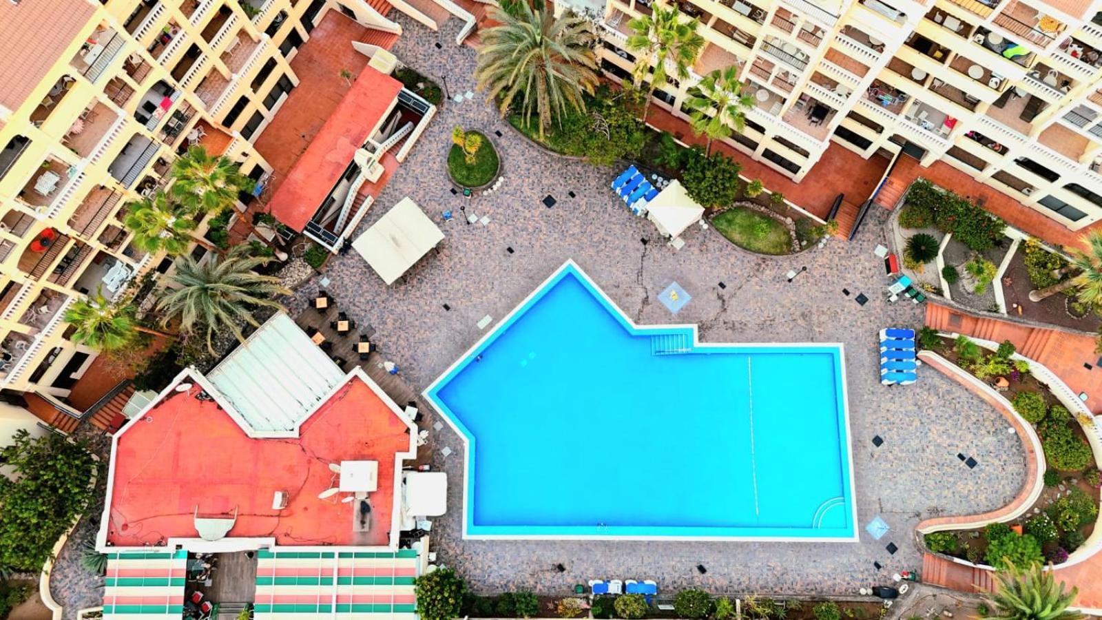 Spacious 3-Bedroom Duplex Apartment With Heated Pool & Ocean View In Castle Harbour, Arona Los Cristianos (Tenerife) Exterior foto